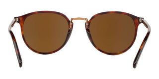 Persol PO 3210S men Havana Round Sunglasses