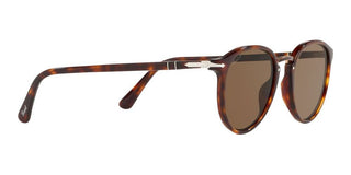 Persol PO 3210S men Havana Round Sunglasses