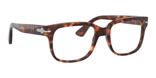 Persol PO 3252V men Havana Geometric Eyeglasses