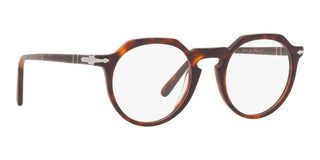 Persol PO 3281V unisex Havana Round Eyeglasses