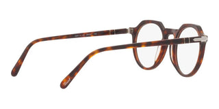 Persol PO 3281V unisex Havana Round Eyeglasses