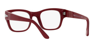 Persol PO 3297V men Red Geometric Eyeglasses