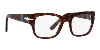 Persol PO 3297V men Havana Geometric Eyeglasses