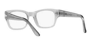 Persol PO 3297V men Grey Geometric Eyeglasses