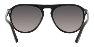 Persol PO 3302S unisex Black Pilot Sunglasses