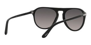 Persol PO 3302S unisex Black Pilot Sunglasses