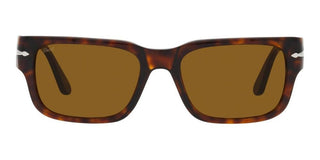 Persol PO 3315S men Havana Squared Sunglasses