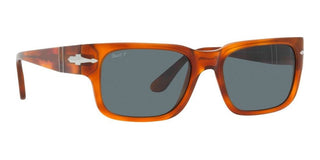 Persol PO 3315S men Brown Squared Sunglasses