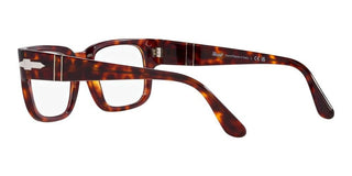 Persol PO 3315V men Havana Squared Eyeglasses