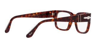 Persol PO 3315V men Havana Squared Eyeglasses