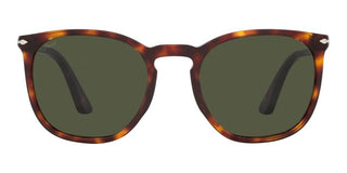 Persol PO 3316S unisex Havana Squared Sunglasses