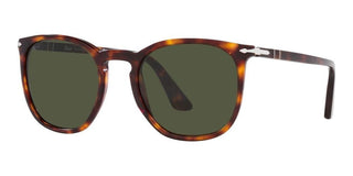 Persol PO 3316S unisex Havana Squared Sunglasses