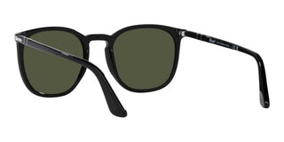 Persol PO 3316S unisex Black Squared Sunglasses