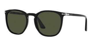 Persol PO 3316S unisex Black Squared Sunglasses