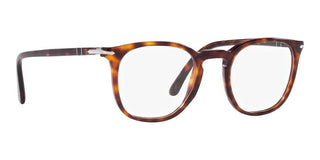 Persol PO 3318V unisex Havana Squared Eyeglasses