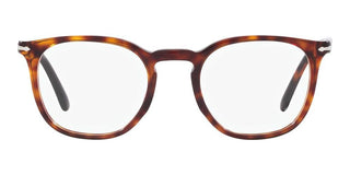 Persol PO 3318V unisex Havana Squared Eyeglasses