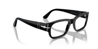 Persol PO 3324V men Black Geometric Eyeglasses