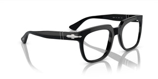 Persol PO 3325V unisex Black Geometric Eyeglasses