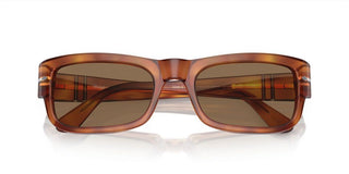 Persol PO 3326S unisex Brown Geometric Sunglasses