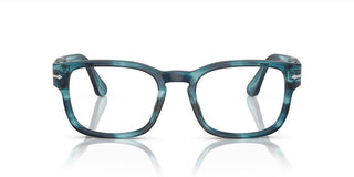 Persol PO 3334V unisex Blue Squared Eyeglasses