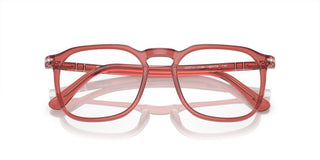 Persol PO 3337V unisex Red Geometric Eyeglasses