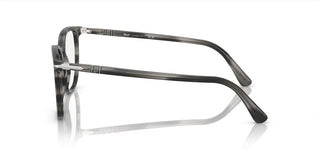 Persol PO 3338V unisex Grey Geometric Eyeglasses