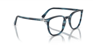 Persol PO 3338V unisex Blue Geometric Eyeglasses