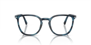 Persol PO 3338V unisex Blue Geometric Eyeglasses