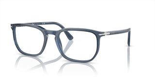 Persol PO 3339V unisex Blue Squared Eyeglasses