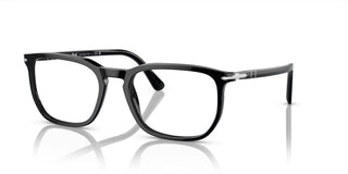 Persol PO 3339V unisex Black Squared Eyeglasses