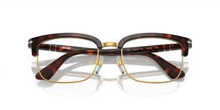 Persol PO 3340V unisex Havana Geometric Eyeglasses