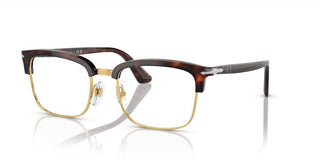 Persol PO 3340V unisex Havana Geometric Eyeglasses