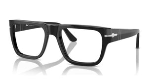 Persol PO 3348V unisex Black Geometric Eyeglasses