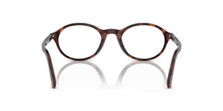 Persol PO 3351V unisex Havana Round Eyeglasses