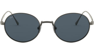 Persol PO 5001ST unisex Ruthenium Round Sunglasses