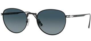 Persol PO 5002ST men Black Round Sunglasses