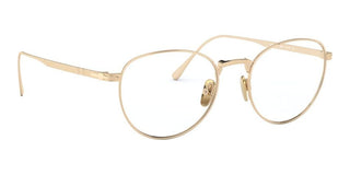 Persol PO 5002VT men Gold Round Eyeglasses