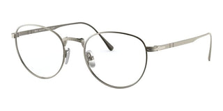 Persol PO 5002VT men Silver Round Eyeglasses