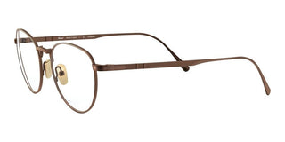 Persol PO 5002VT men Brown Round Eyeglasses