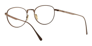 Persol PO 5002VT men Brown Round Eyeglasses