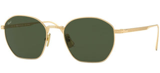 Persol PO 5004ST unisex Gold Geometric Sunglasses