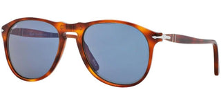 Persol PO 9649S unisex Havana Pilot Sunglasses