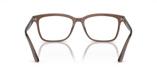 Prada Prada Pr 14wv Men Brown Geometric Eyeglasses