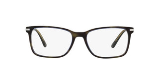 Prada PRADA PR 14WV men Black Geometric Eyeglasses