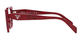 Prada PRADA PR 18WV women Red Cat Eye Eyeglasses