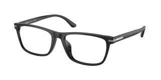 Prada PR 01ZVD men Black Squared Eyeglasses