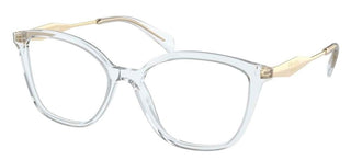 Prada PR 02ZV women Transparent Cat Eye Eyeglasses