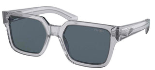 Prada PR 03ZS men Grey Geometric Sunglasses