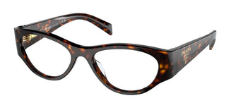 Prada PR 06ZV women Havana Cat Eye Eyeglasses