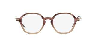 Prada PR 07YV women Brown Geometric Eyeglasses